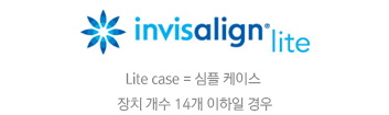 invisalign_lite Lite case = ���� ���̽� ��ġ ���� 14�� ������ ���